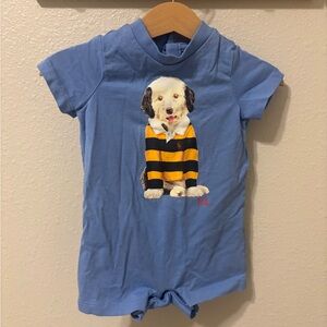 Ralph Lauren Light Blue Baby Outfit